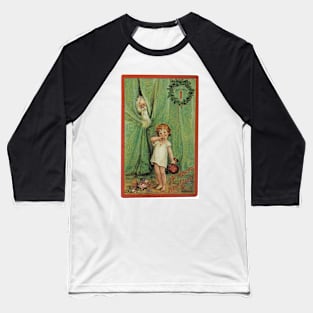 New Year's Postcard Baseball T-Shirt